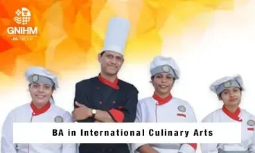 BA in International Culinary Arts Course in Kolkata